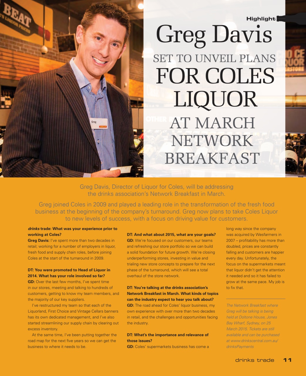 Drinks Trade Preview Pages