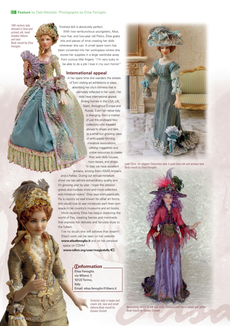Dolls House and Miniature Scene Preview Pages