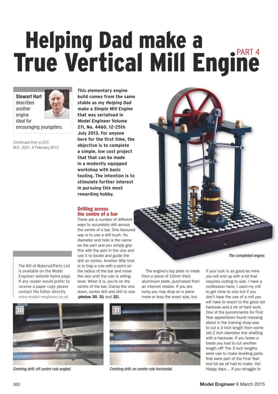 Model Engineer Preview Pages