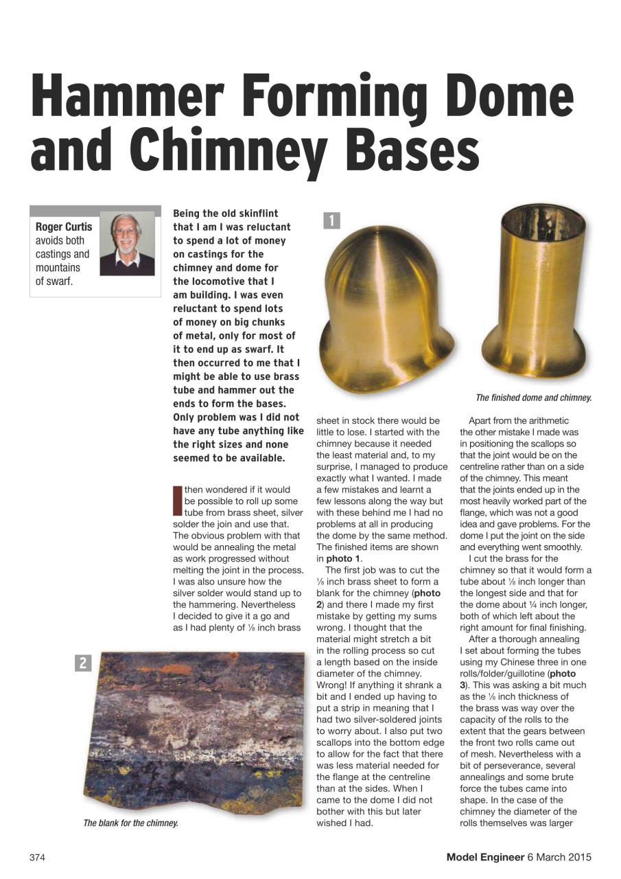 Model Engineer Preview Pages