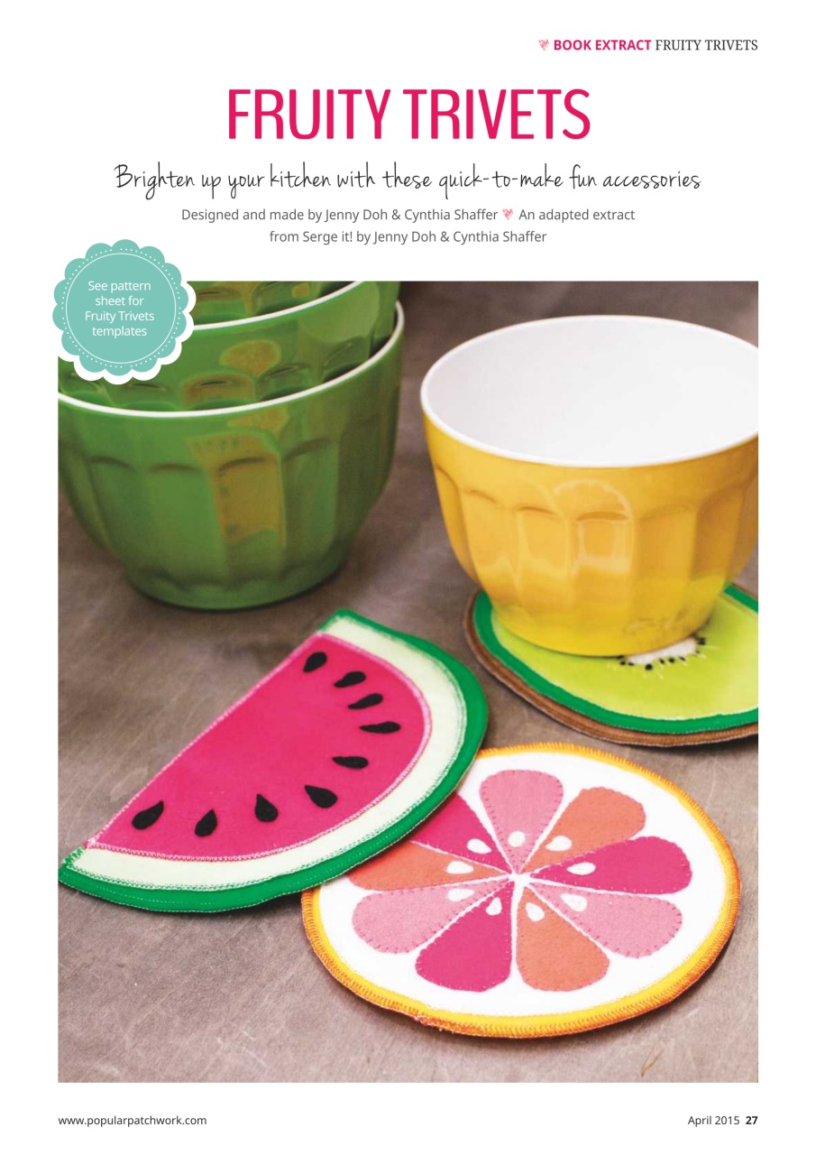 Popular Patchwork Magazine Preview Pages