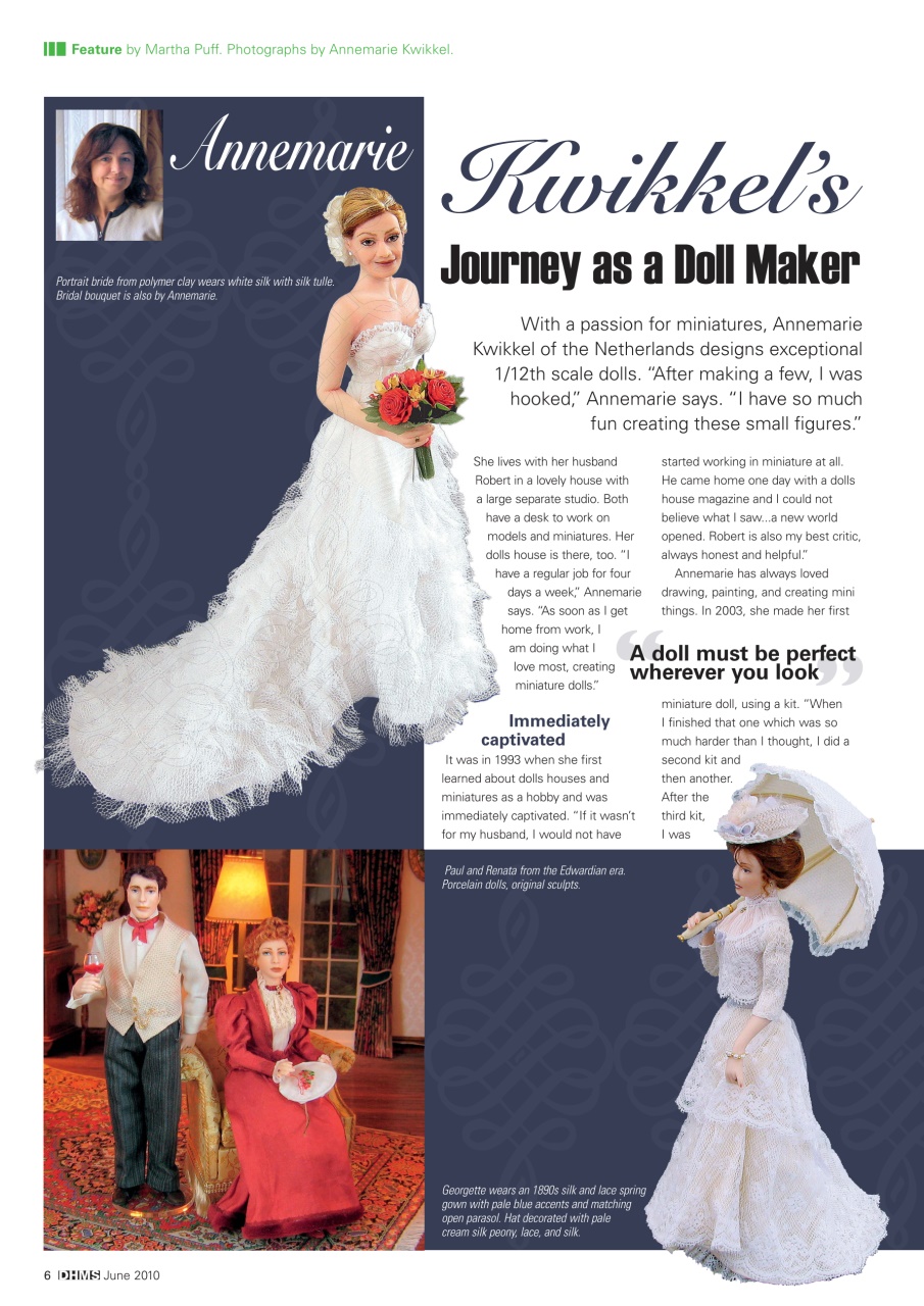 Dolls House and Miniature Scene Preview Pages