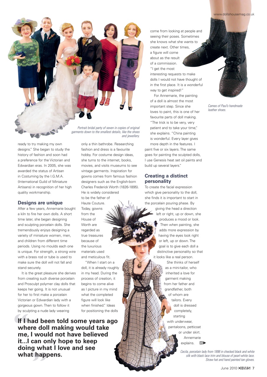 Dolls House and Miniature Scene Preview Pages