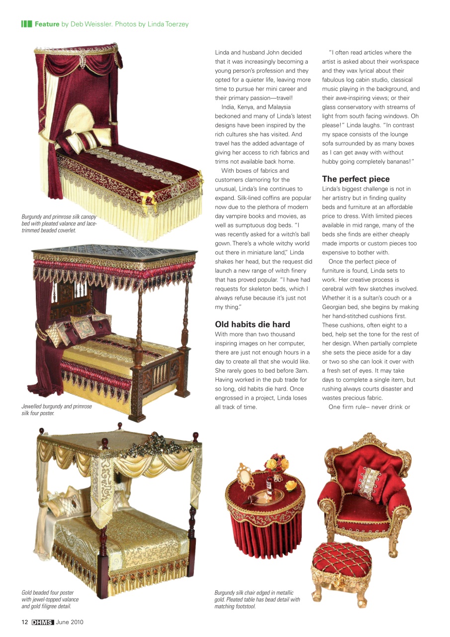 Dolls House and Miniature Scene Preview Pages