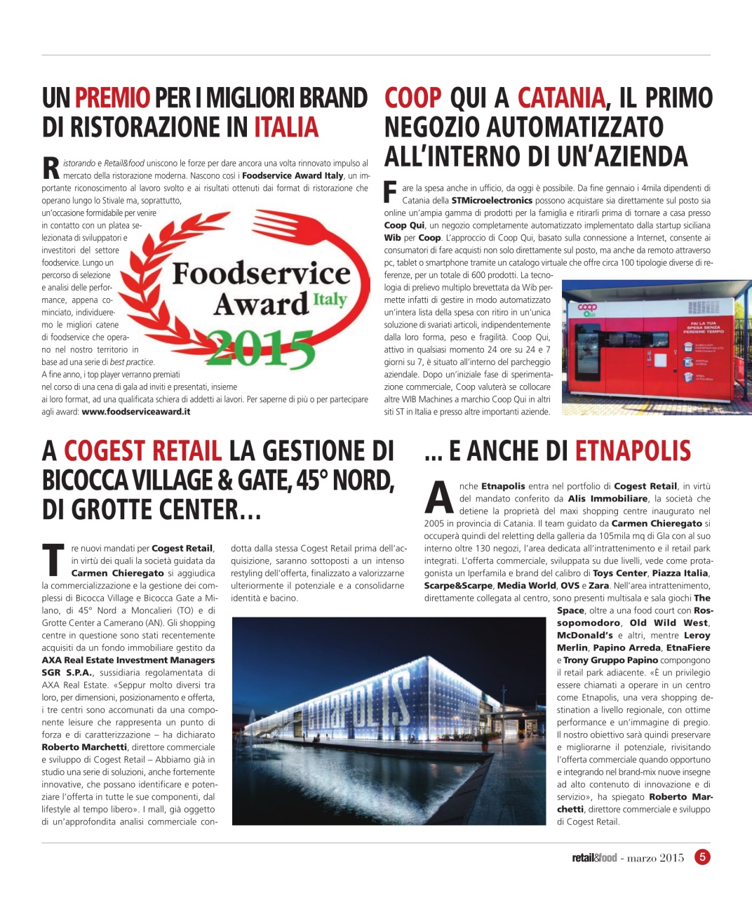 Retail&food Preview Pages