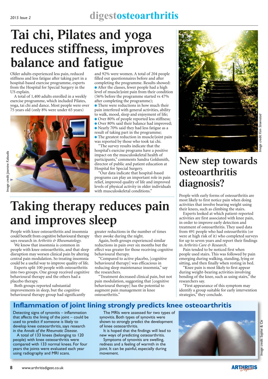 Arthritis Digest Preview Pages