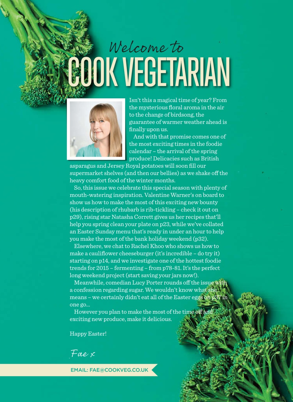 Veggie Magazine Preview Pages