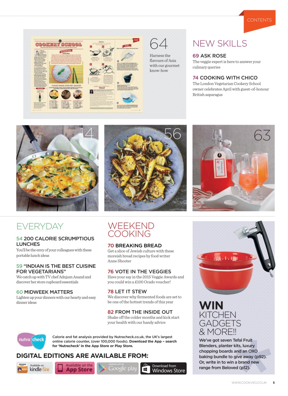 Veggie Magazine Preview Pages