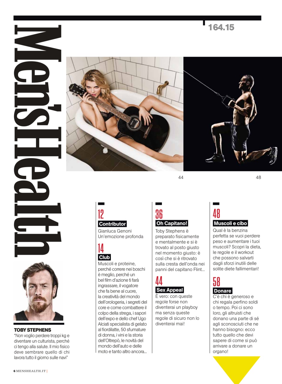 Men's Health Italia Preview Pages