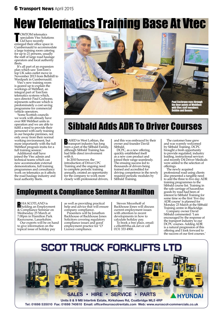 Transport News Preview Pages