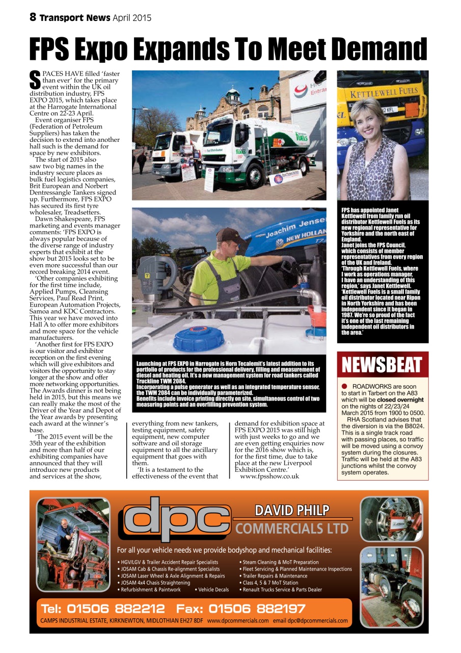Transport News Preview Pages