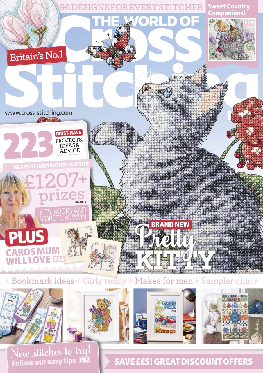 The World of Cross Stitching Preview Pages