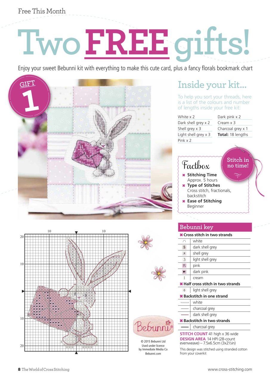 The World of Cross Stitching Preview Pages