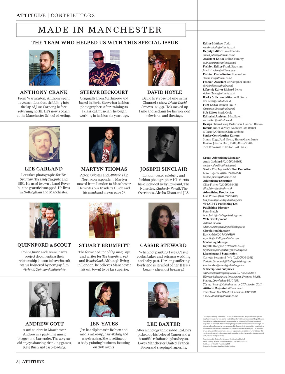 Attitude Preview Pages