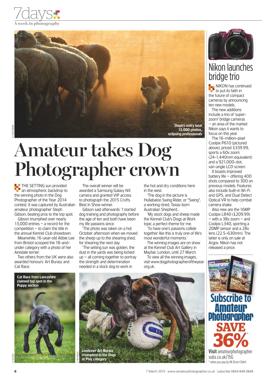Amateur Photographer Preview Pages