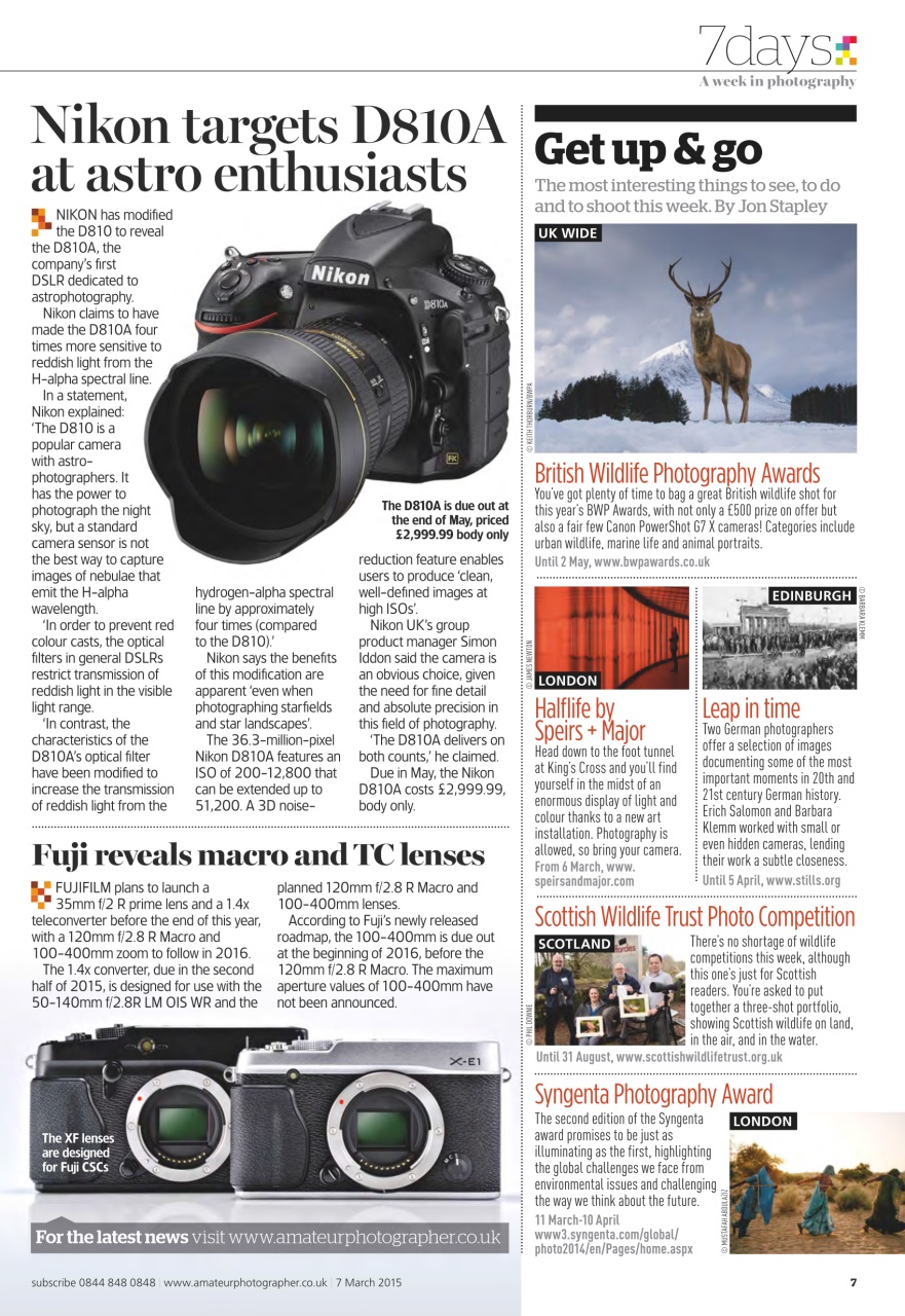 Amateur Photographer Preview Pages