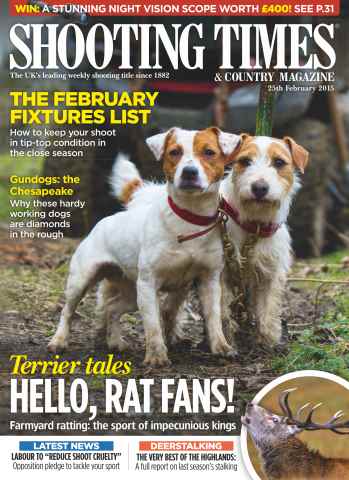 Shooting Times & Country issue 25th February 2015