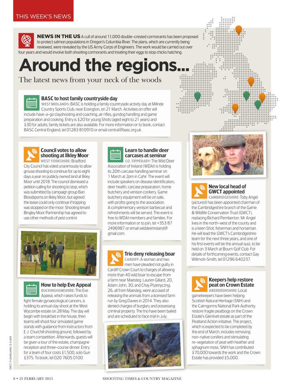 Shooting Times & Country Preview Pages