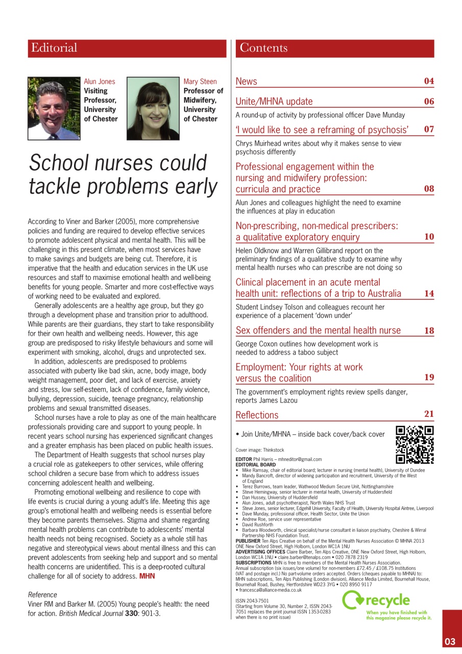 Mental Health Nursing Preview Pages