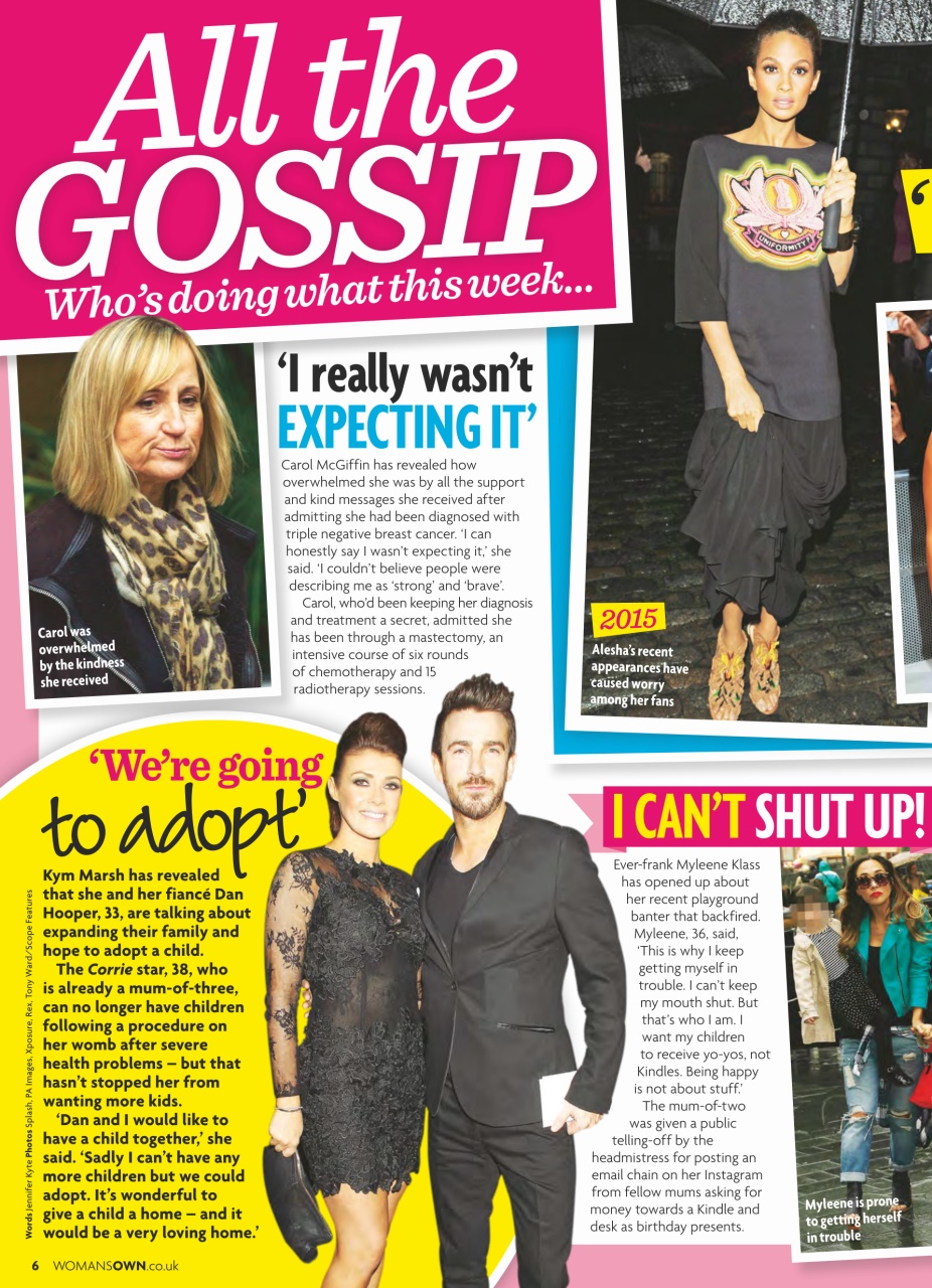 Woman's Own Preview Pages