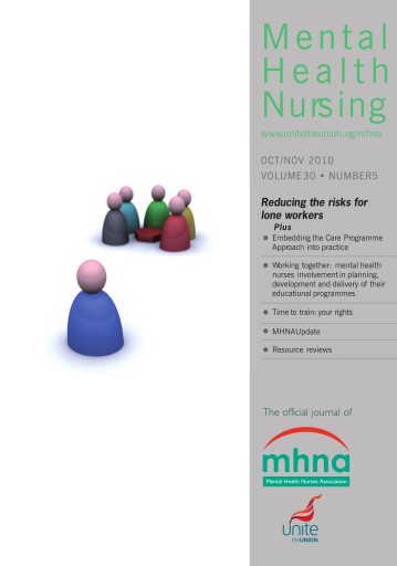 Mental Health Nursing issue 
