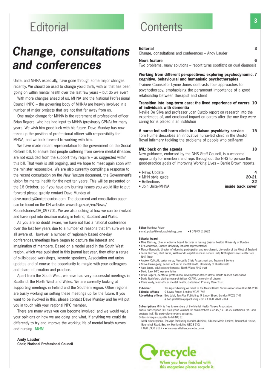 Mental Health Nursing Preview Pages