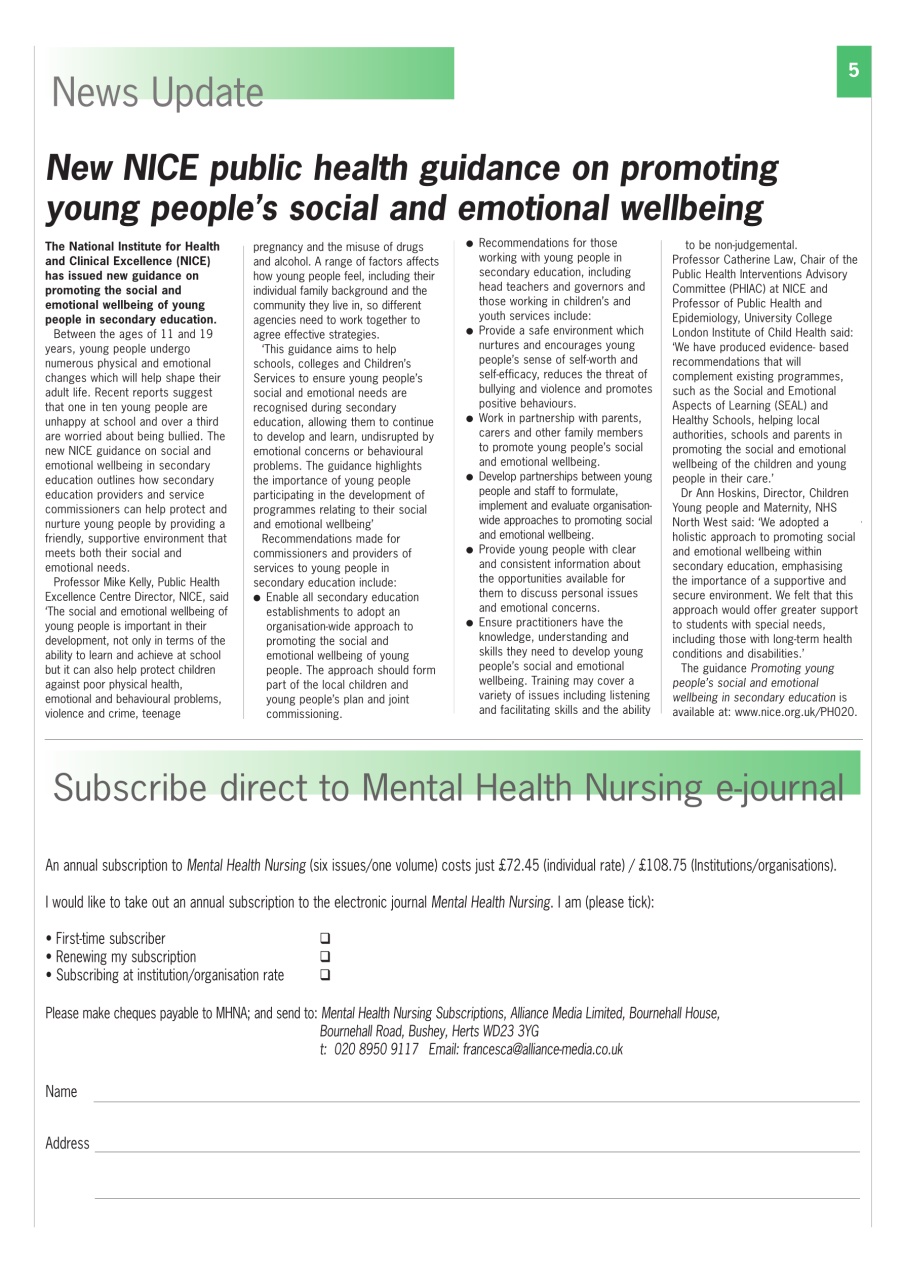 Mental Health Nursing Preview Pages
