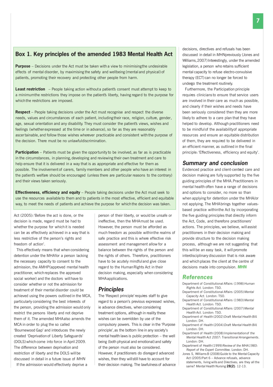 Mental Health Nursing Preview Pages