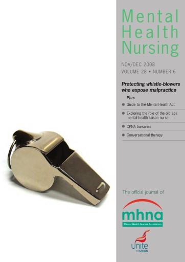 Mental Health Nursing issue 
