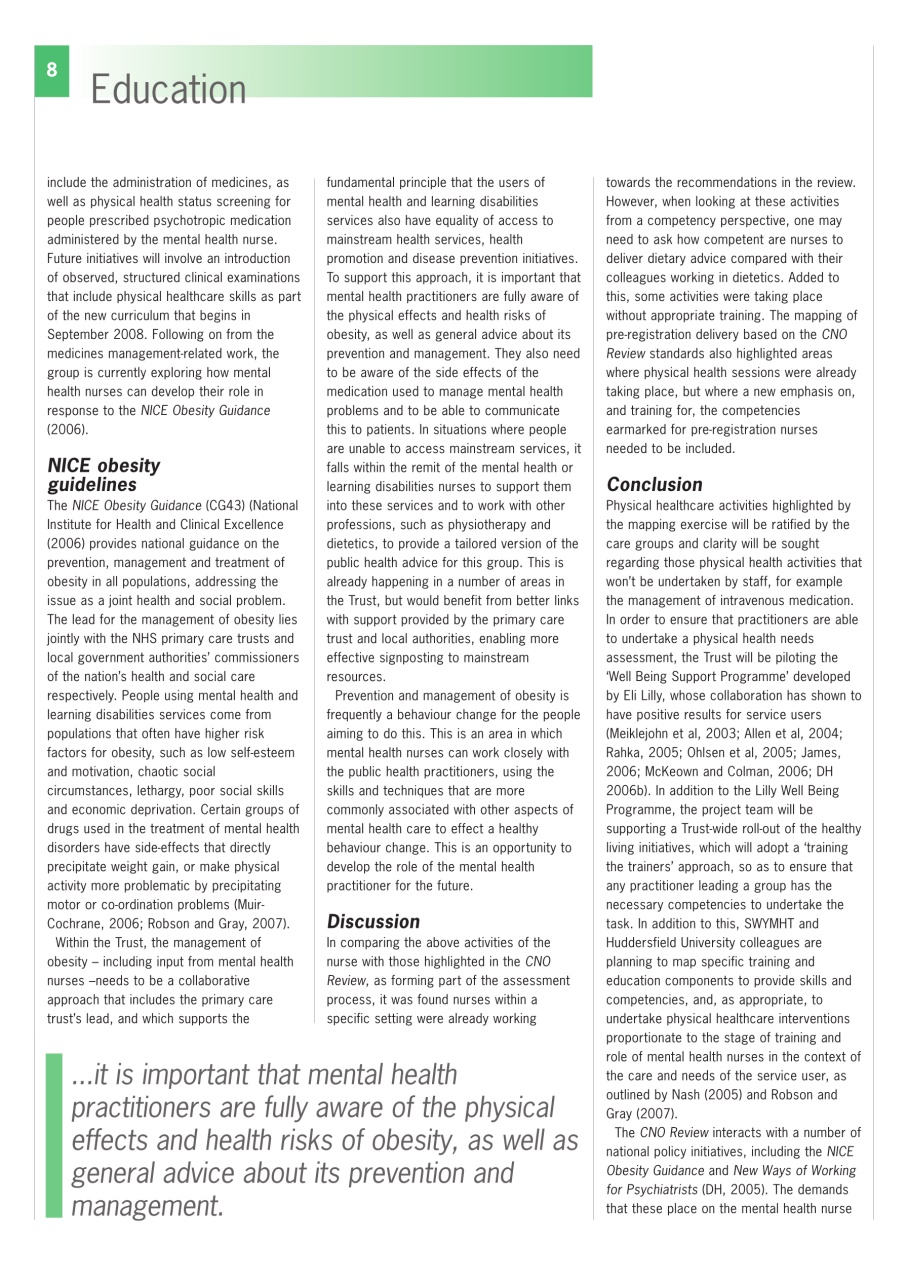 Mental Health Nursing Preview Pages