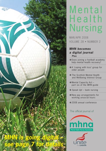 Mental Health Nursing issue 
