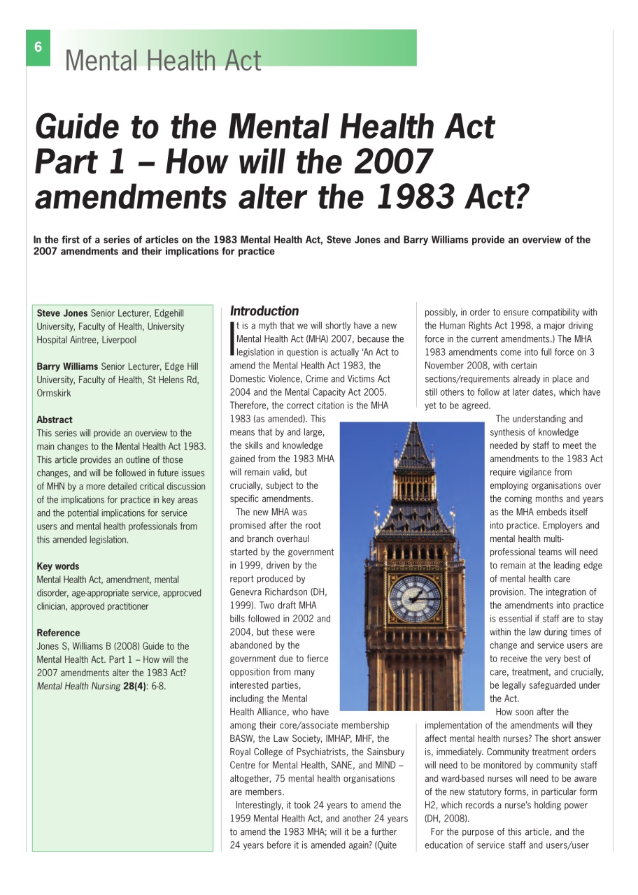 Mental Health Nursing Preview Pages