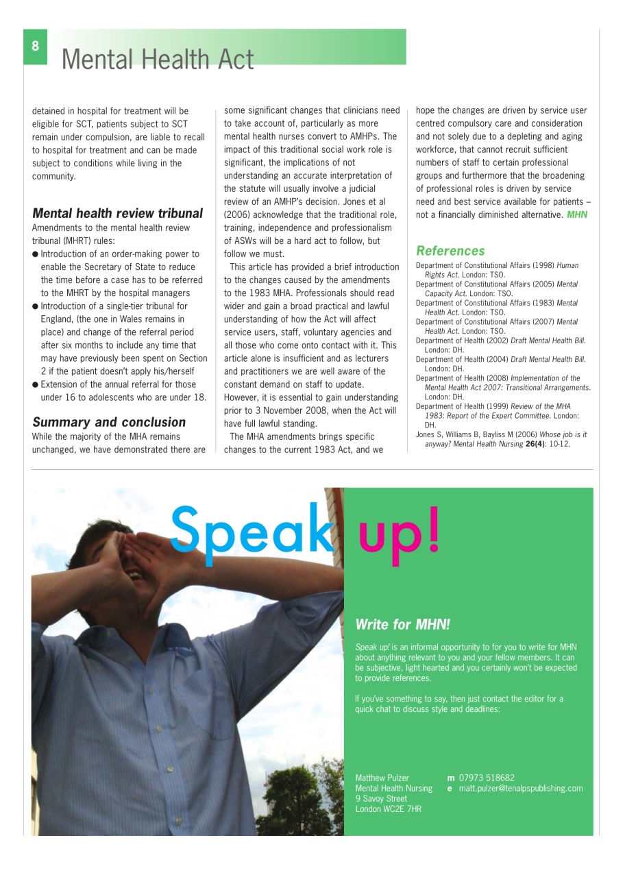 Mental Health Nursing Preview Pages