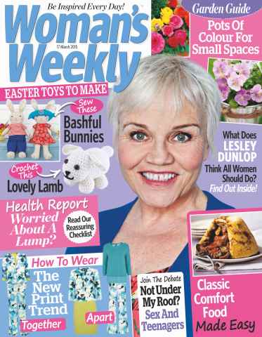 Woman's Weekly issue 17th March 2015