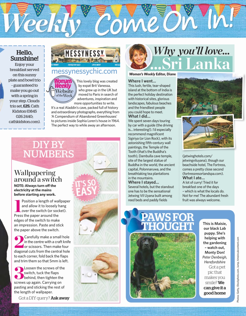 Woman's Weekly Preview Pages