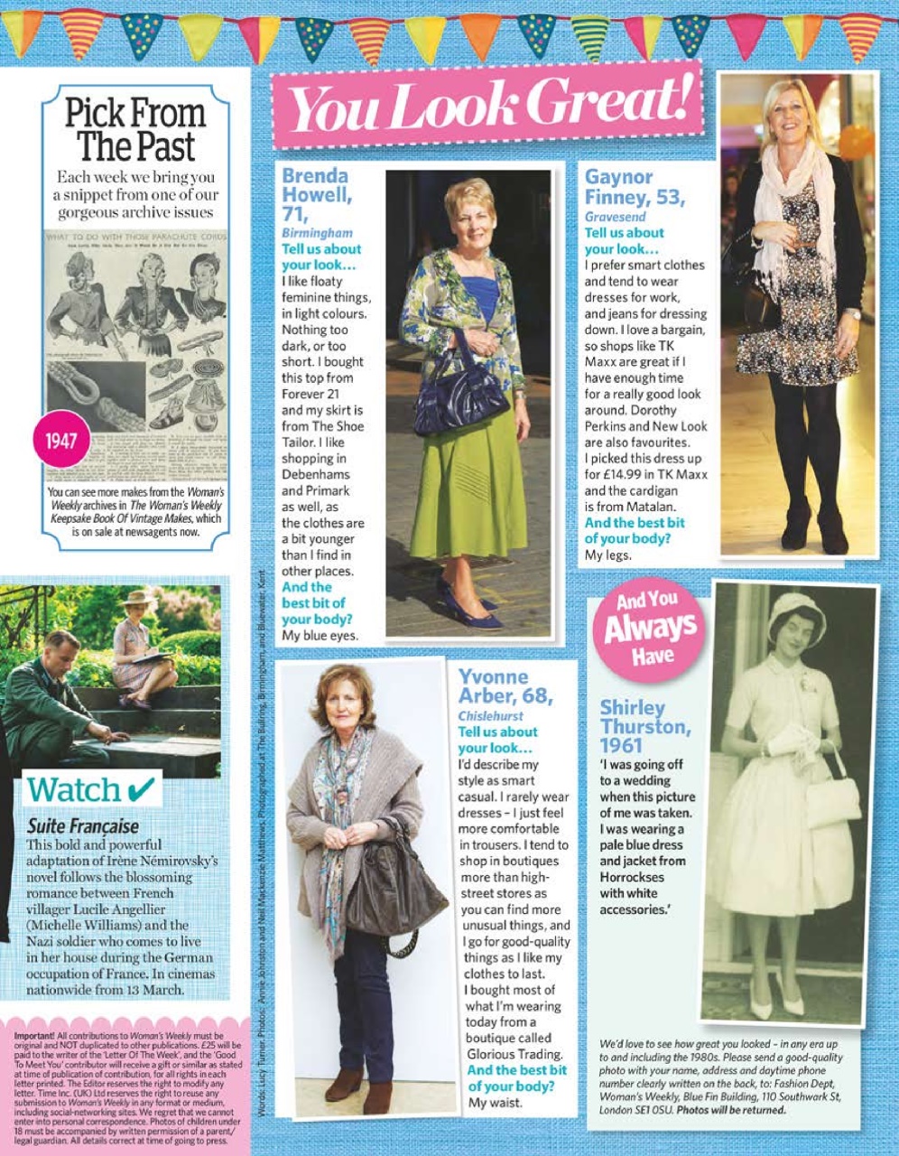 Woman's Weekly Preview Pages