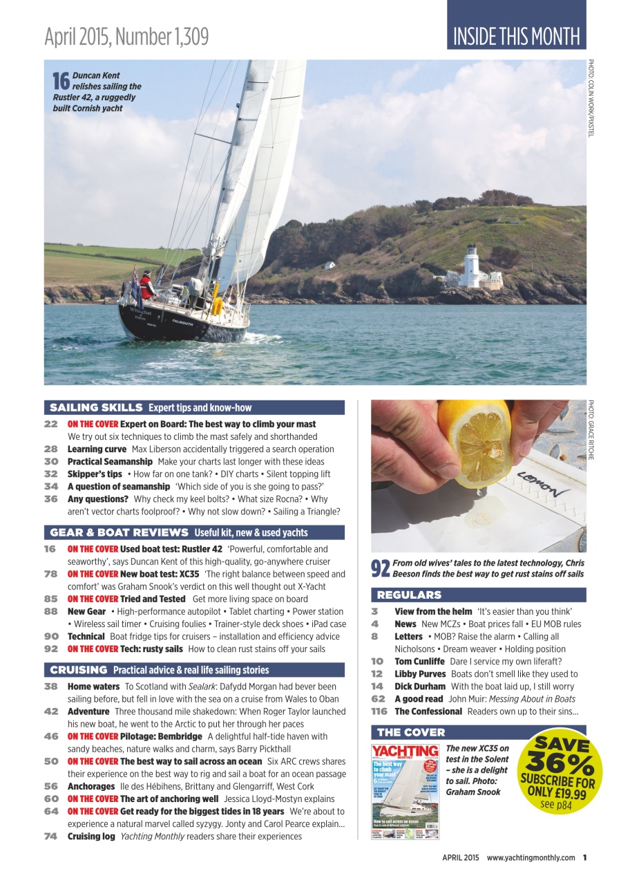 Yachting Monthly Preview Pages