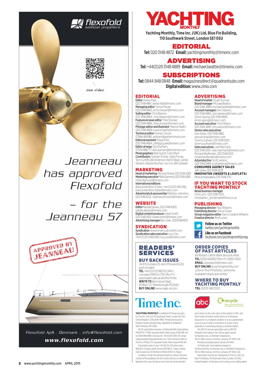Yachting Monthly Preview Pages