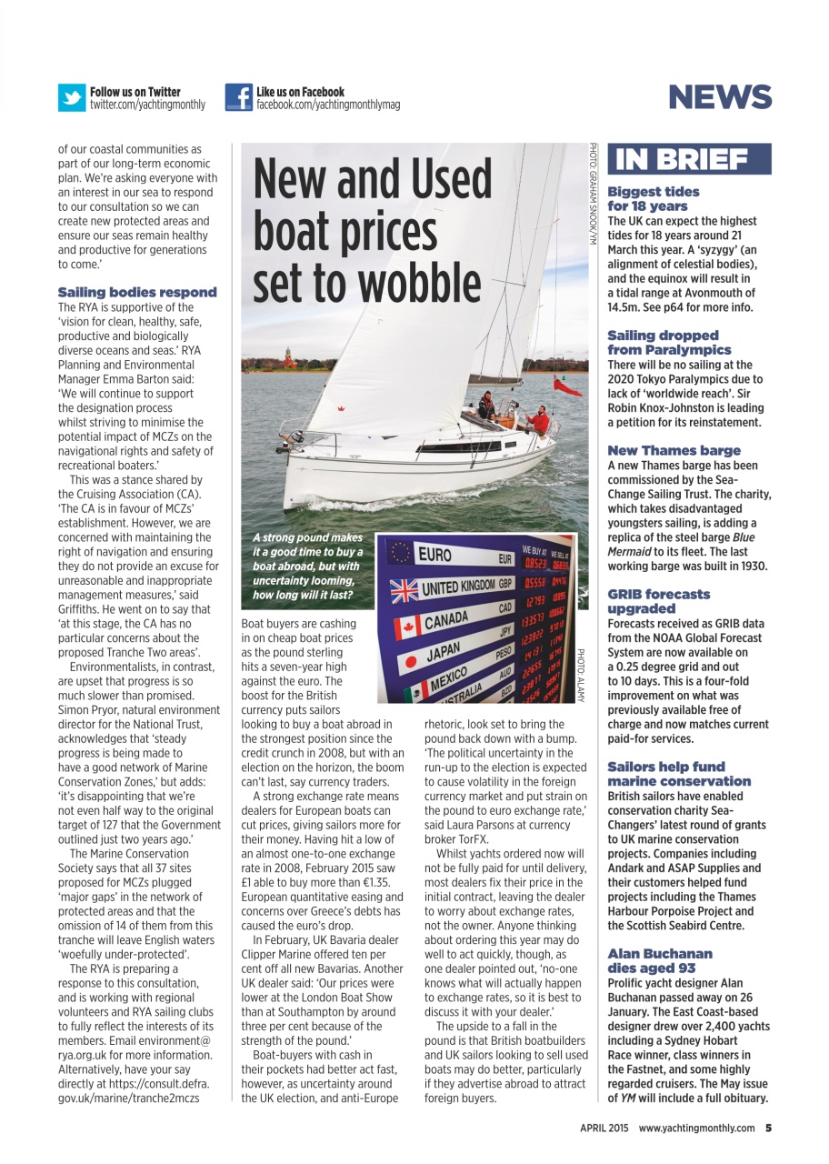 Yachting Monthly Preview Pages