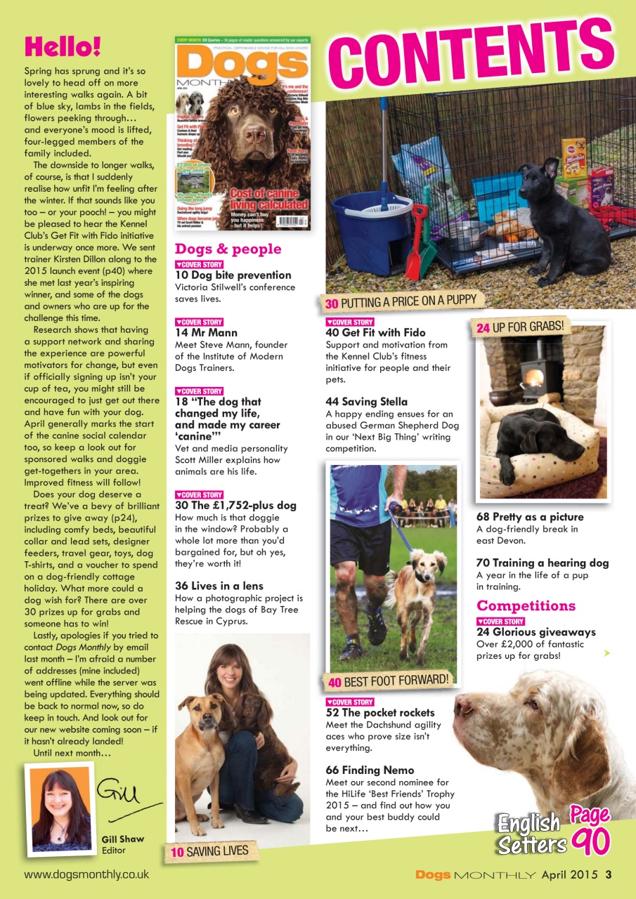 Dogs Monthly Preview Pages