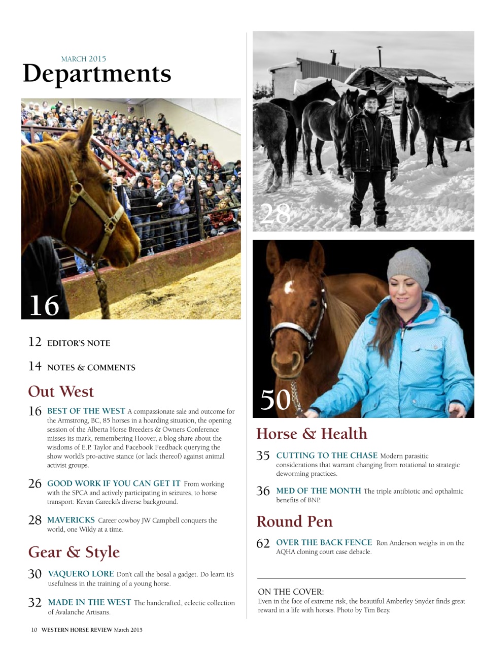 Western Horse Review Preview Pages