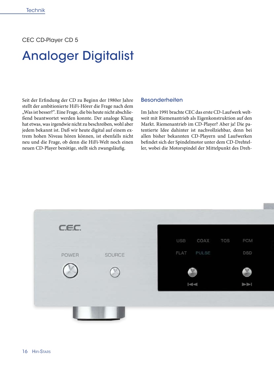 HiFi Stars Magazin Preview Pages