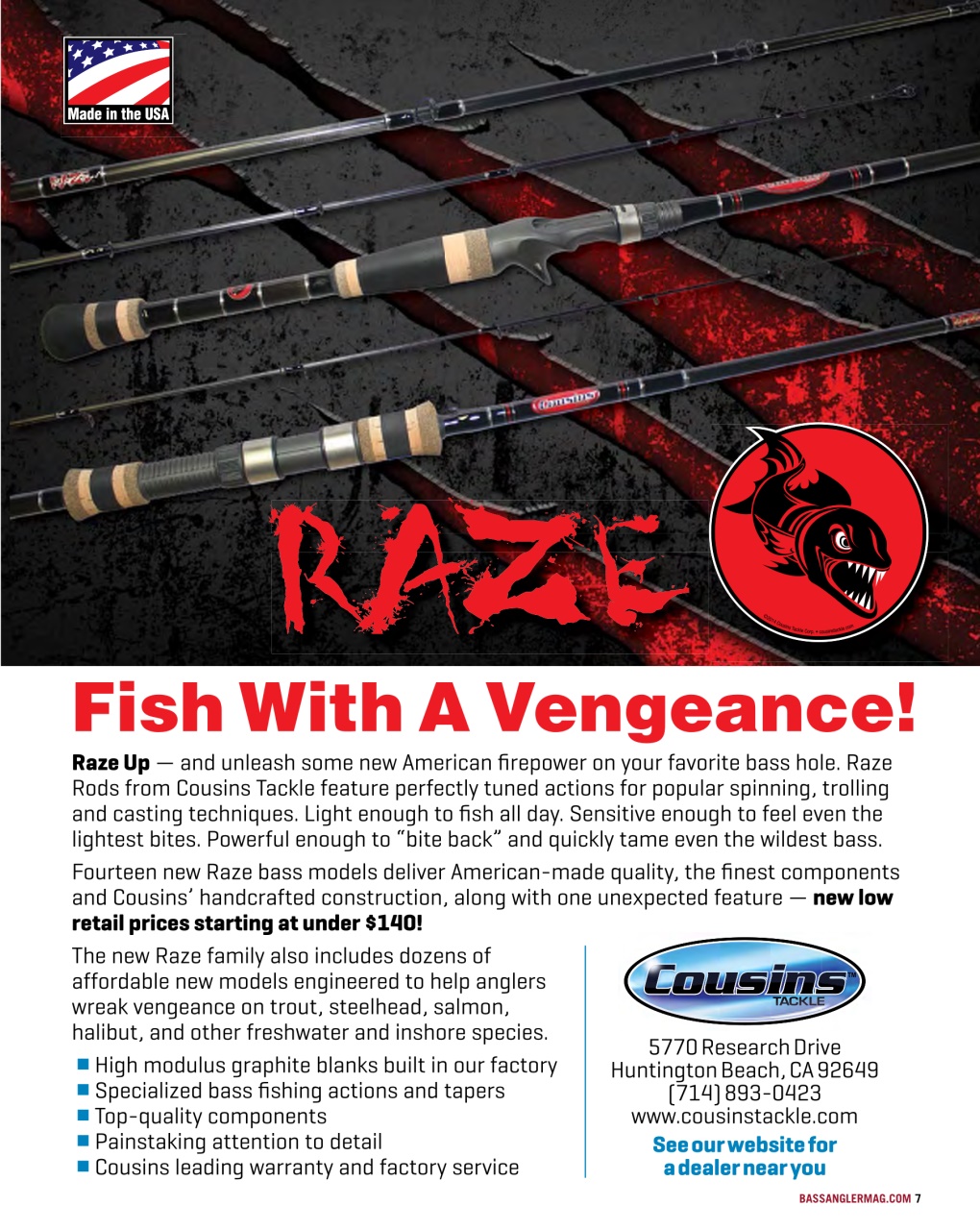 BASS ANGLER MAGAZINE Preview Pages