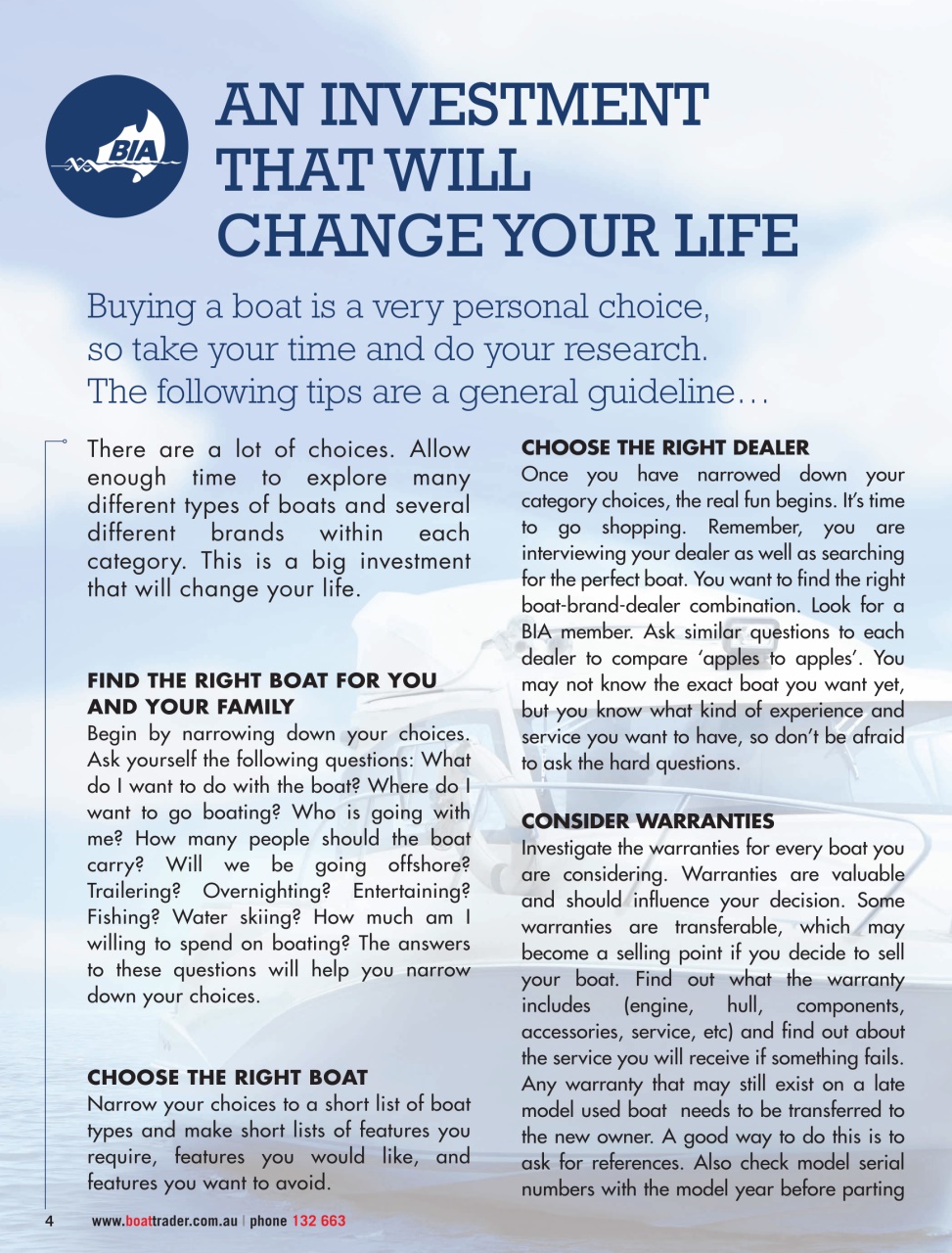 Boat Trader Australia Preview Pages