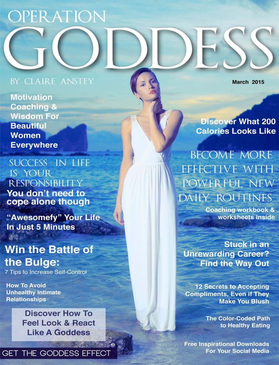 Operation Goddess by Claire Anstey Preview Pages