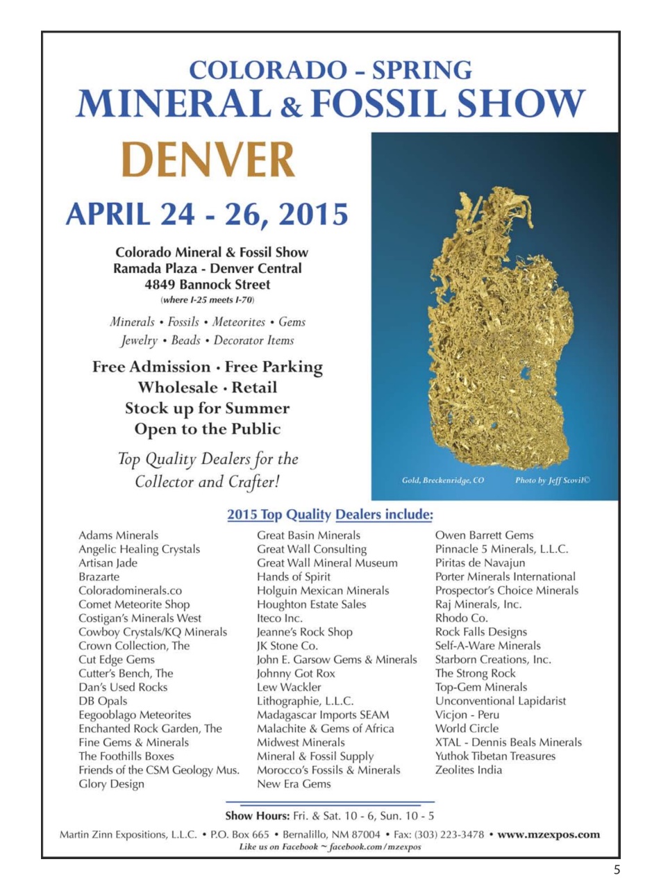 Rock&Gem Magazine Preview Pages