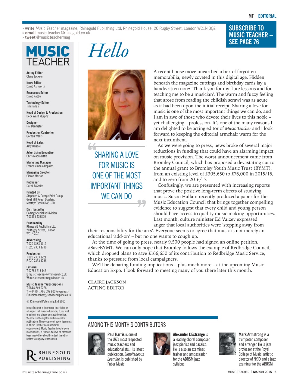 Music Teacher Preview Pages