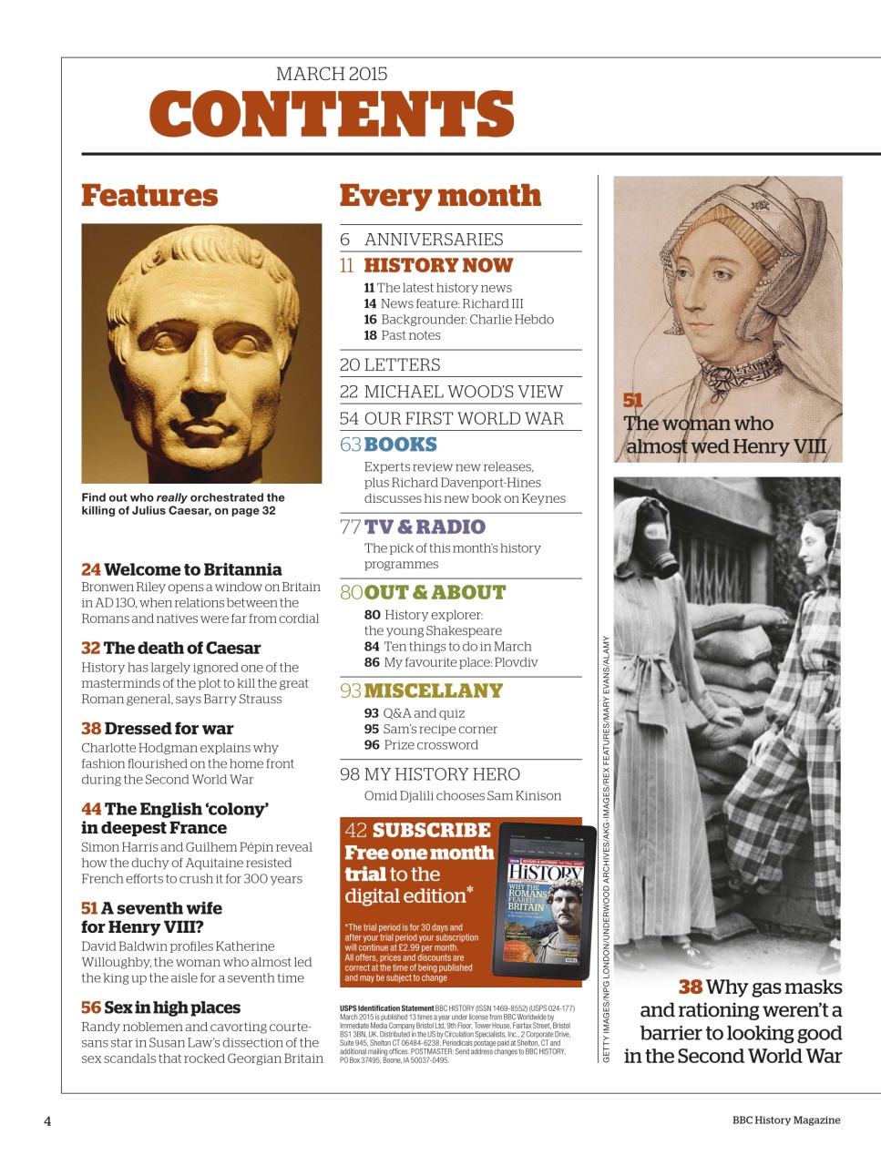 History Extra Magazine Preview Pages