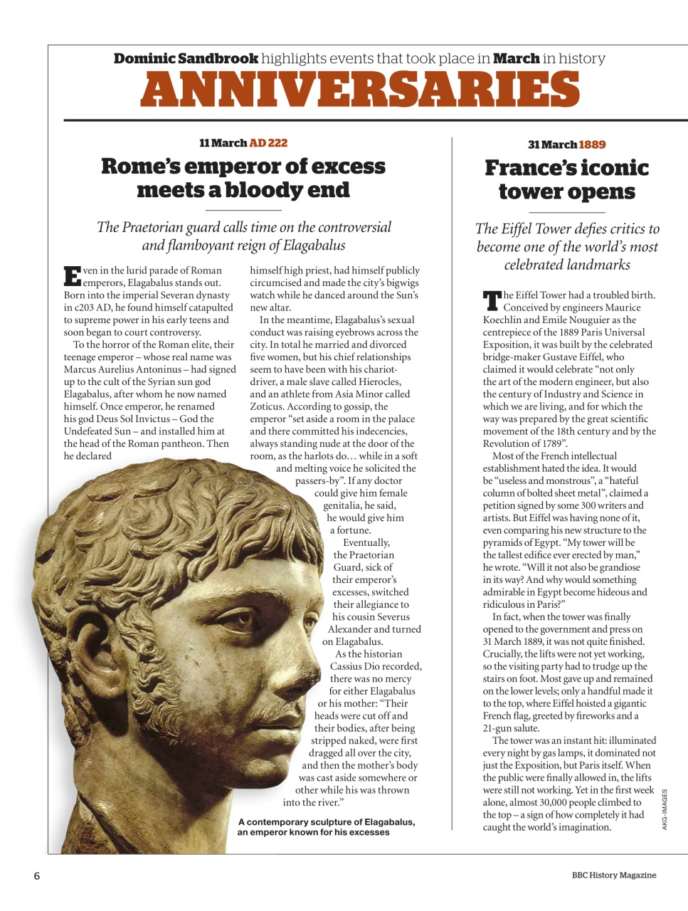 History Extra Magazine Preview Pages
