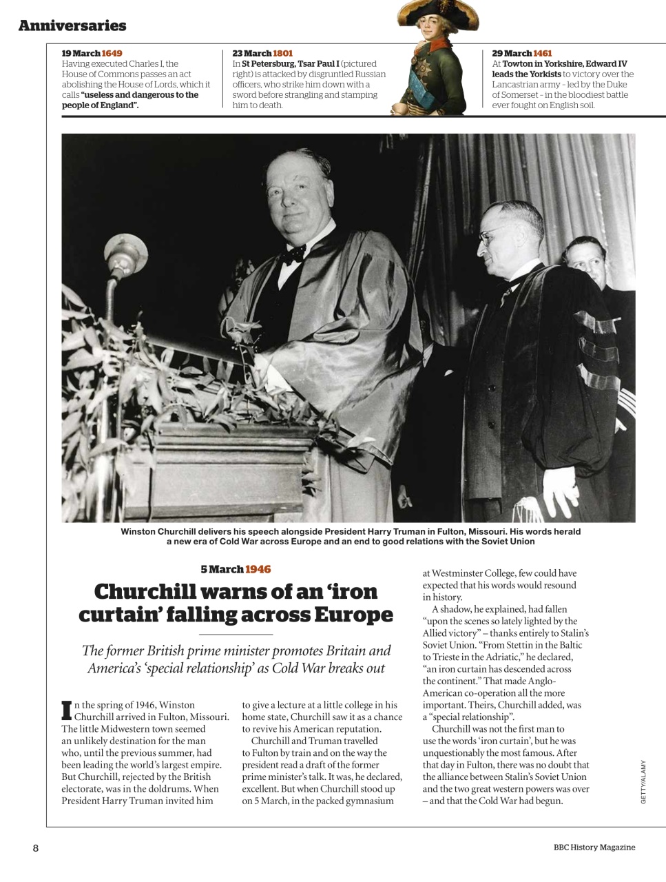 History Extra Magazine Preview Pages